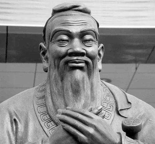 5米孔子雕像-学？？？？？鬃拥袼-校园文化孔贤人雕像